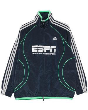 adidas Three Stripes Graphic Jacket - Blue