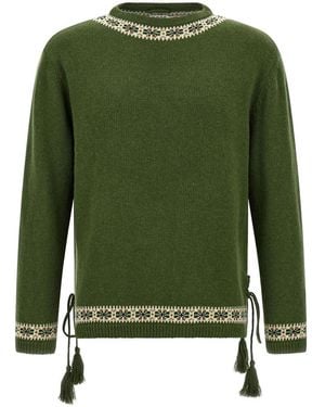 Bode Sweaters - Green