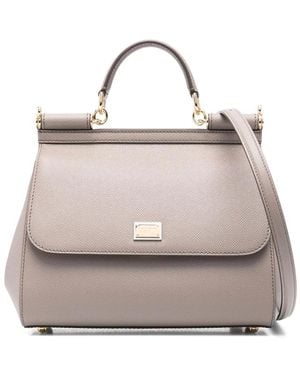 Dolce & Gabbana Tote Bag Calfskin - Grey