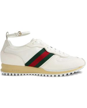 Gucci Re-Motion Trainer, Leather - White