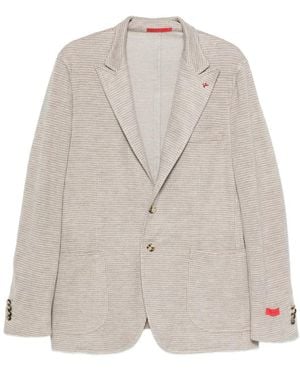Isaia Neutrals Jackets - Gray
