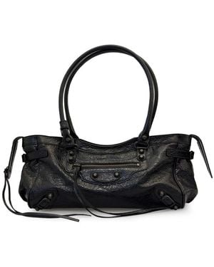 Balenciaga Le City East-West Bag - Black