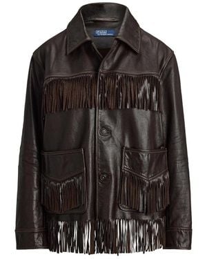 Ralph Lauren Fringe Jacket - Black
