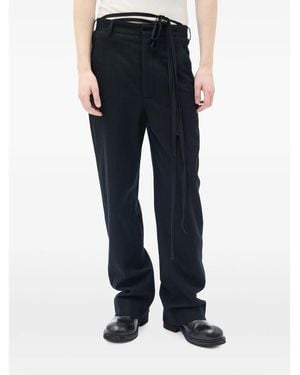 Ann Demeulemeester Trousers - Blue