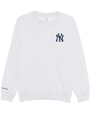 Sporty & Rich Embroidered Sweatshirt - White