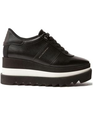 Stella McCartney Sneak-Elyse Platform Sneakers - Black