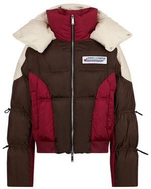 DSquared² Drawstring Padded Jacket - Red