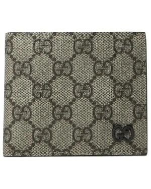 Gucci Gg Detailed Wallet - Green