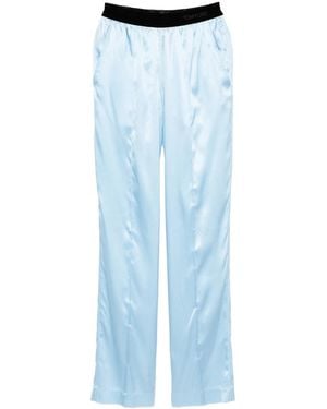 Tom Ford Satin Pants - Blue