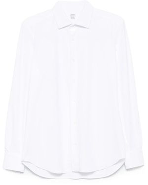 CAMICERIA MAZZARELLI Long-Sleeve Shirt - White