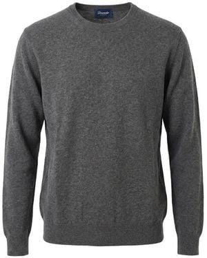 Drumohr Crew-Neck Sweater - Gray