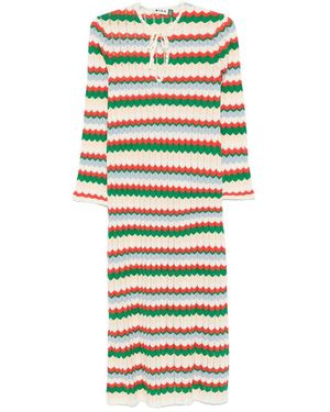 RIXO London Knitted Dresses - White