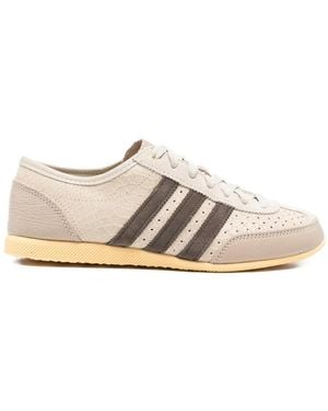adidas Japan Decon 3-Stripes Lace-Up Trainers - Natural