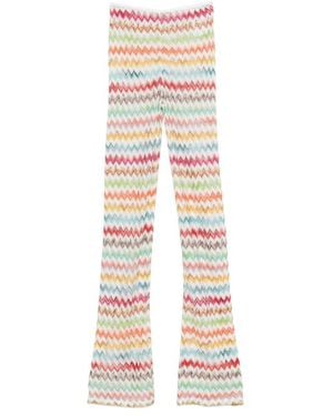 Missoni Zigzag Trousers - White