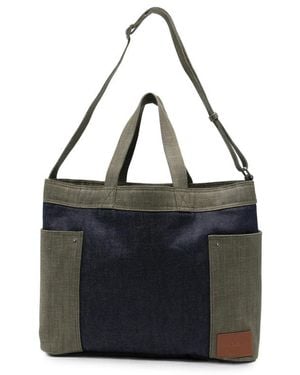 A.P.C. A. P.C. Denim Tote Bag - Black