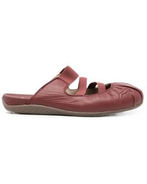 PUMA Speedcat Logo-Embossed Leather Mules - Brown