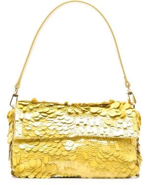 STAUD Timmy Shoulder Bag - Yellow