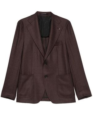 Tagliatore Jacket Virgin Wool - Brown
