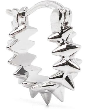 LAG World Mini T-Tank Earring - White