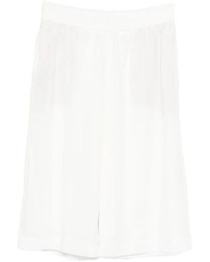 Brunello Cucinelli Long Shorts - White