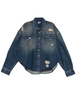 Vetements Shirts - Blue