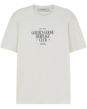 Golden Goose T-Shirts & Vests - White