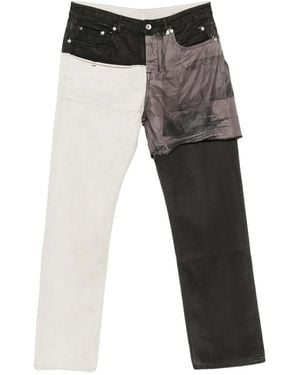 Rick Owens Drkshdw Neutrals Denim - Gray