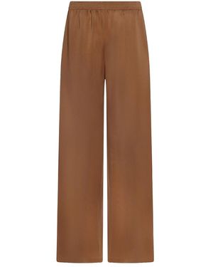 Fabiana Filippi Wide Trousers - Brown