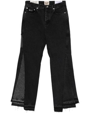 GALLERY DEPT. Panelled Jeans - Black