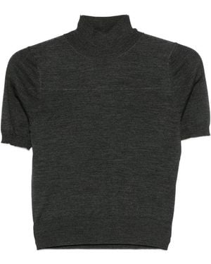 GOES BOTANICAL Roll-Neck Jumper - Black