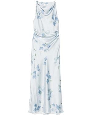 Vince Floral Maxi Dress - Blue
