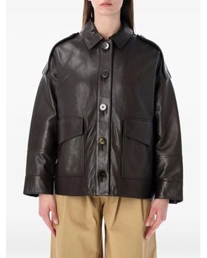 Sessun Harriboyd Button-Up Coat - Black