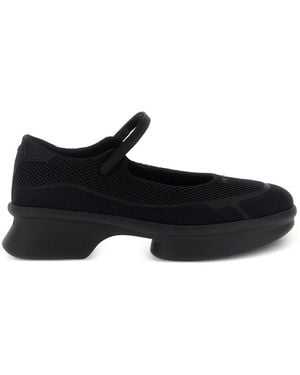 Prada Mesh Ballet Flats - Black