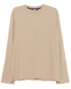 Jacquemus Long-Sleeve T-Shirt - Natural