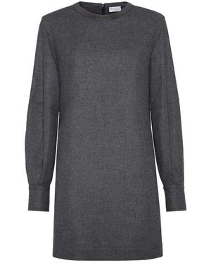 【BRUNELLO CUCINELLI】シュミーズドレス Brunello Cucinelli - Mediterraneo Halter Wrap Silk Maxi Dress