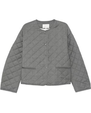 Viktoria Chan Quilted Puffer Jacket - Gray