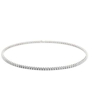 DARKAI Tennis Crystal-Embellished Necklace - Metallic