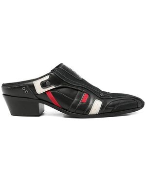 Martine Rose Heeled Mules - Black