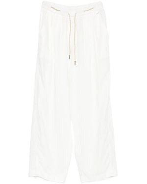 Herno Trousers - White