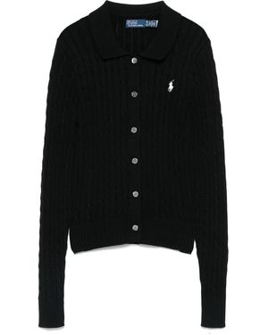 Ralph Lauren Polo Pony Cardigan - Black