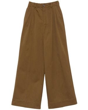 Soeur Pleated Pants - Green