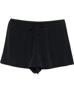Alexander Wang Drawstring-Waist Shorts - Black