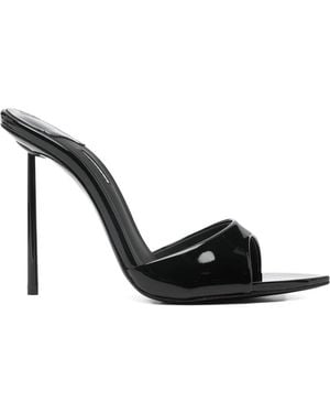 Le Silla Heeled Mules - Black