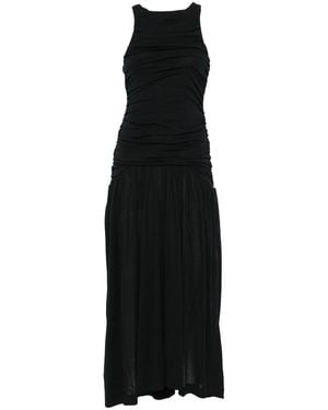 BITE STUDIOS Waved Maxi Dress - Black