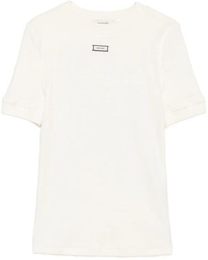 Entire studios Logo-Patch T-Shirt - White