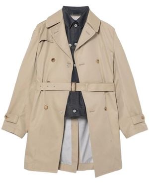 Junya Watanabe Neutrals Coats - Natural