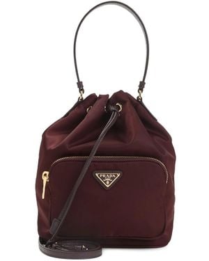Prada Bucket Bags - Red