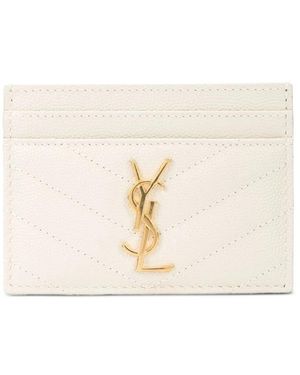 Saint Laurent Wallets & Purses - Natural