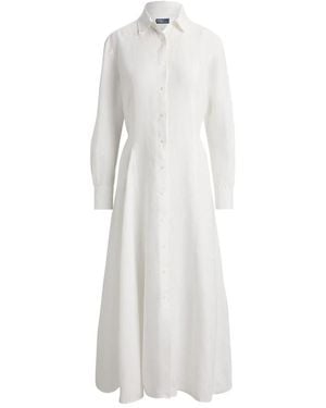 Ralph Lauren Shirt Dresses - White