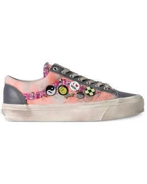 Vans Old Skool 36 Souvenir Pin-Embellished Sneakers - Pink